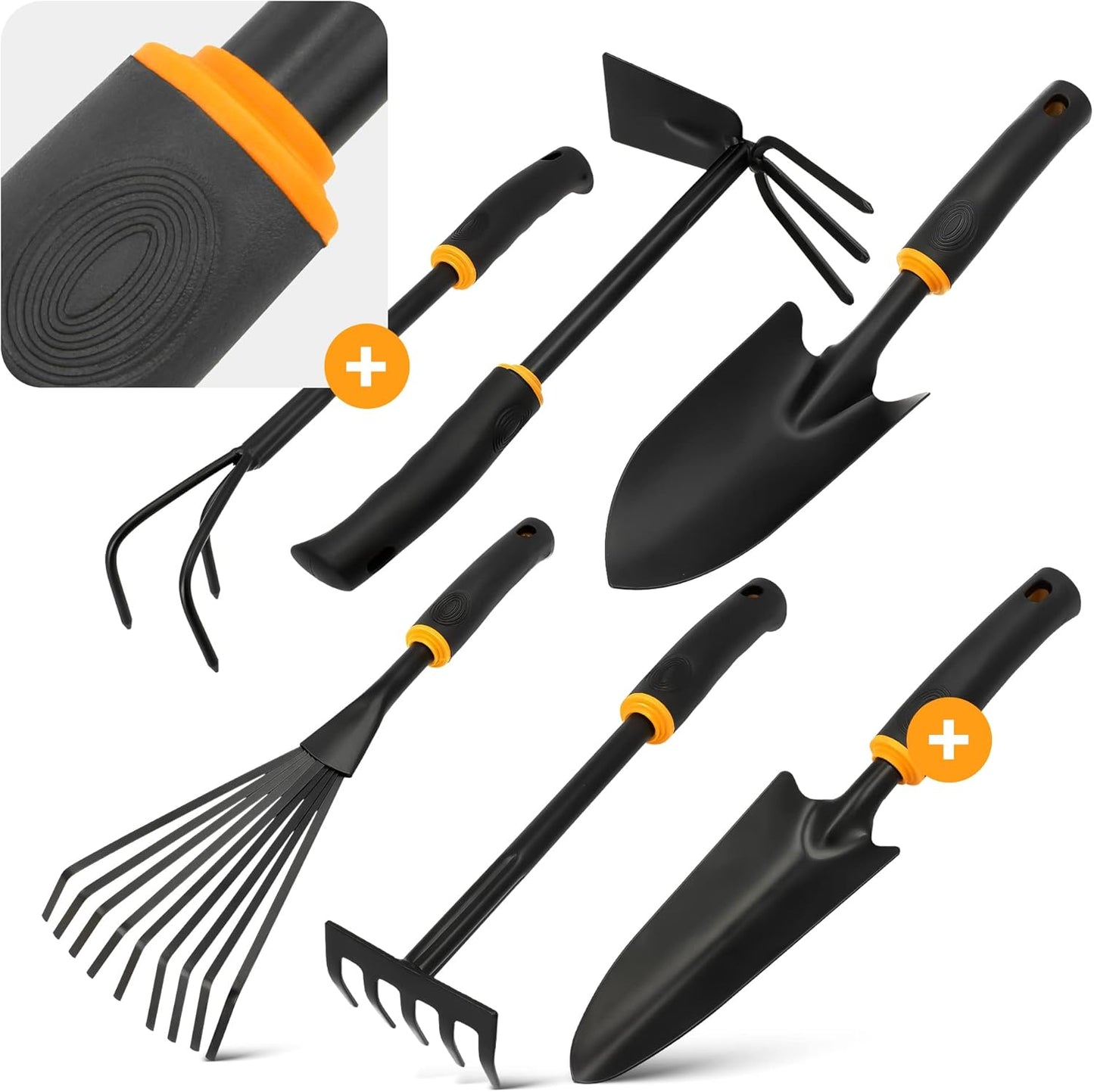6-teiliges Gartenhandwerkzeug, 6 Stück