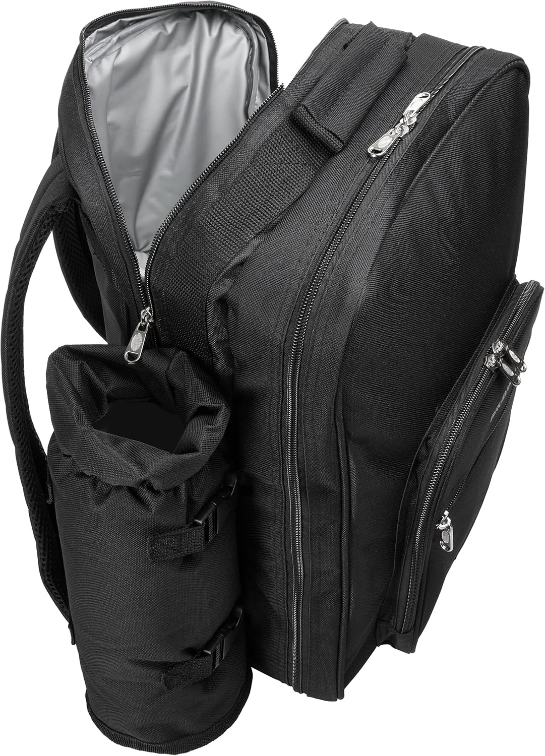 Picknickrucksack, Schwarz - 4 Personen
