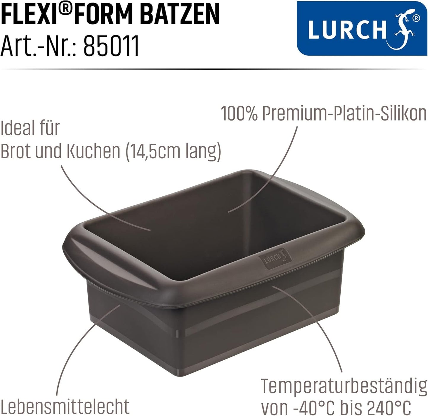 2er-Set FlexiForm Brotbackform, 14,5 x 10,5cm 2er Set