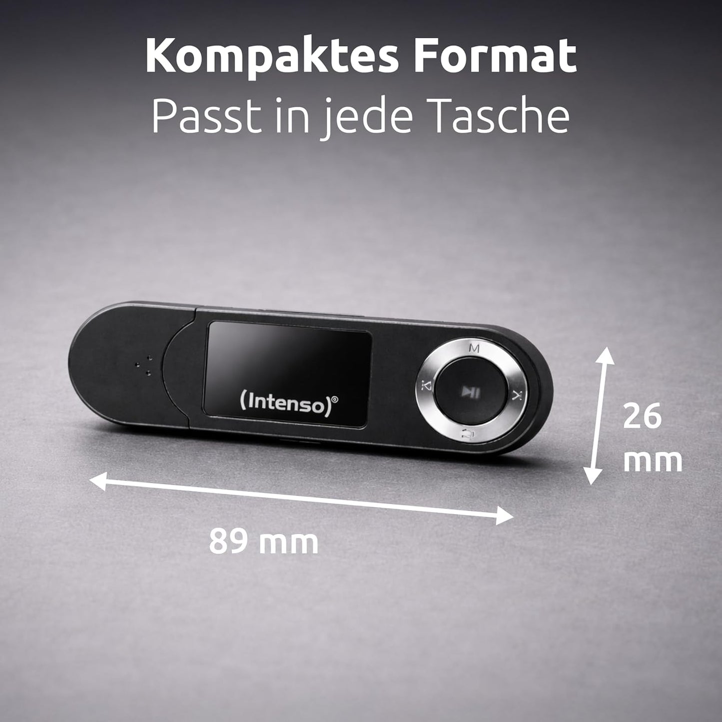 Music Walker MP3 Player mit LCD, 64 GB