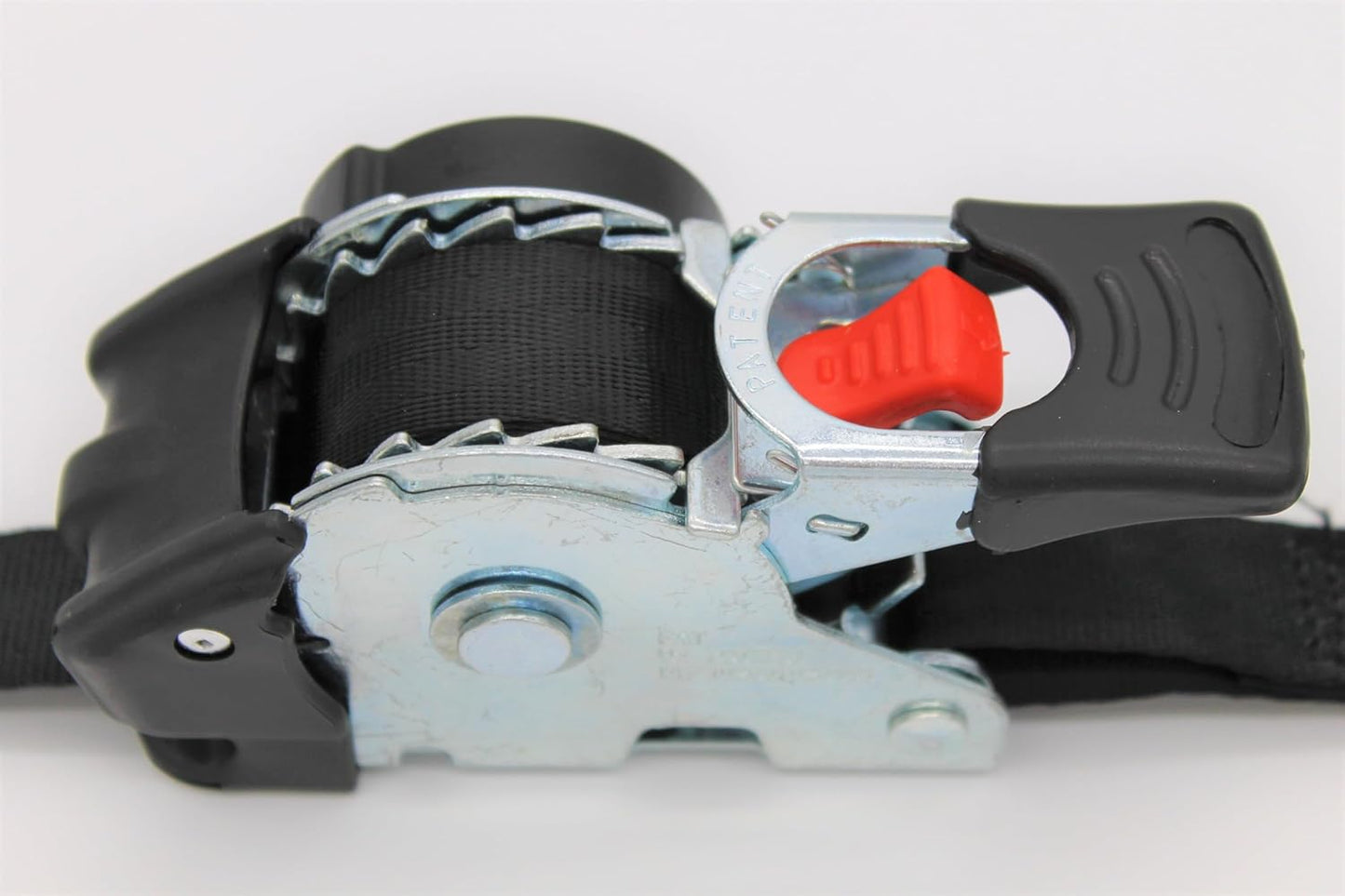 Automatik-Spanngurt mit Spitzhaken, 4 Stück, 3,0m