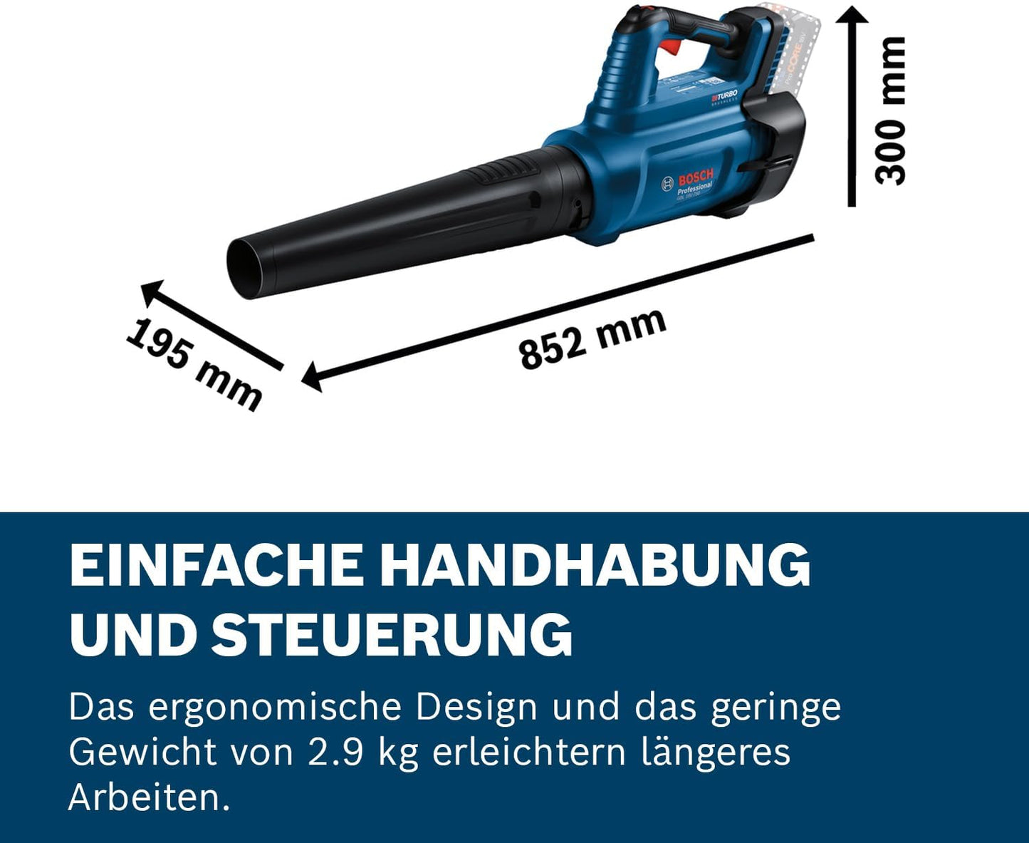 Akku-Gebläse GBL 18V-750 Solo, Single