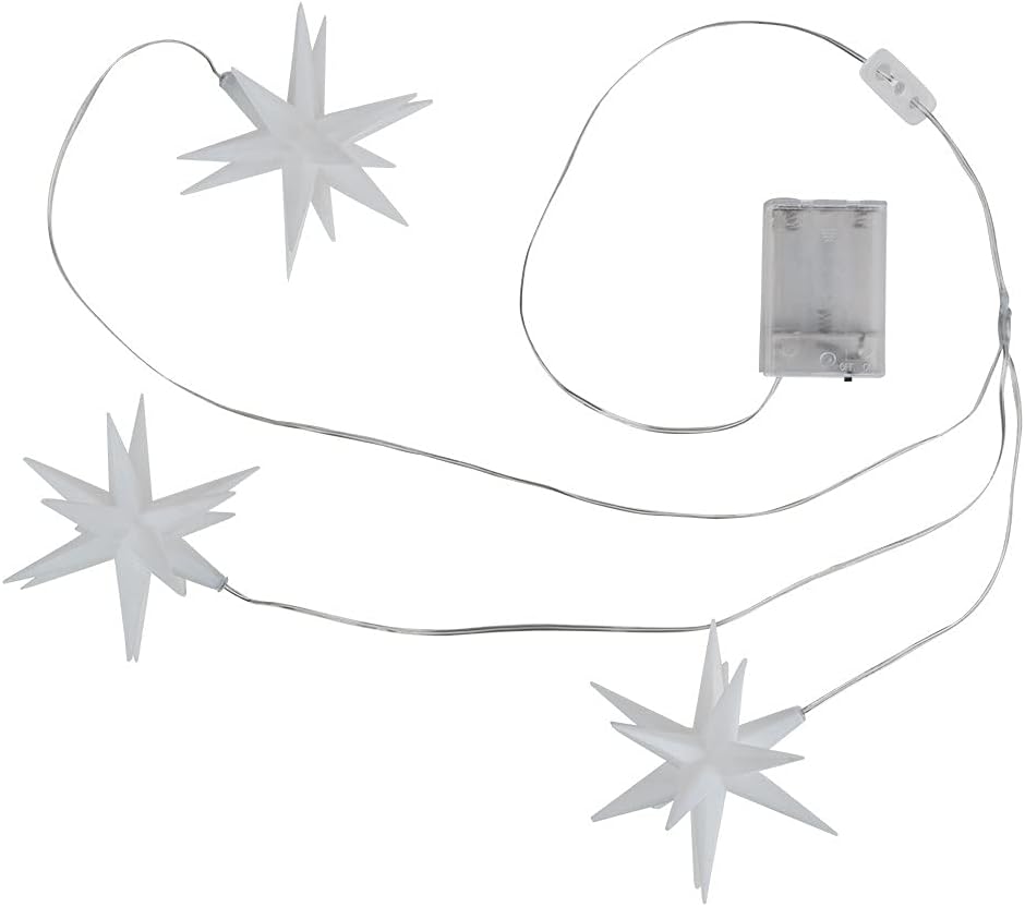 3D LED-Sterne-Trio mit Timer-Funktion