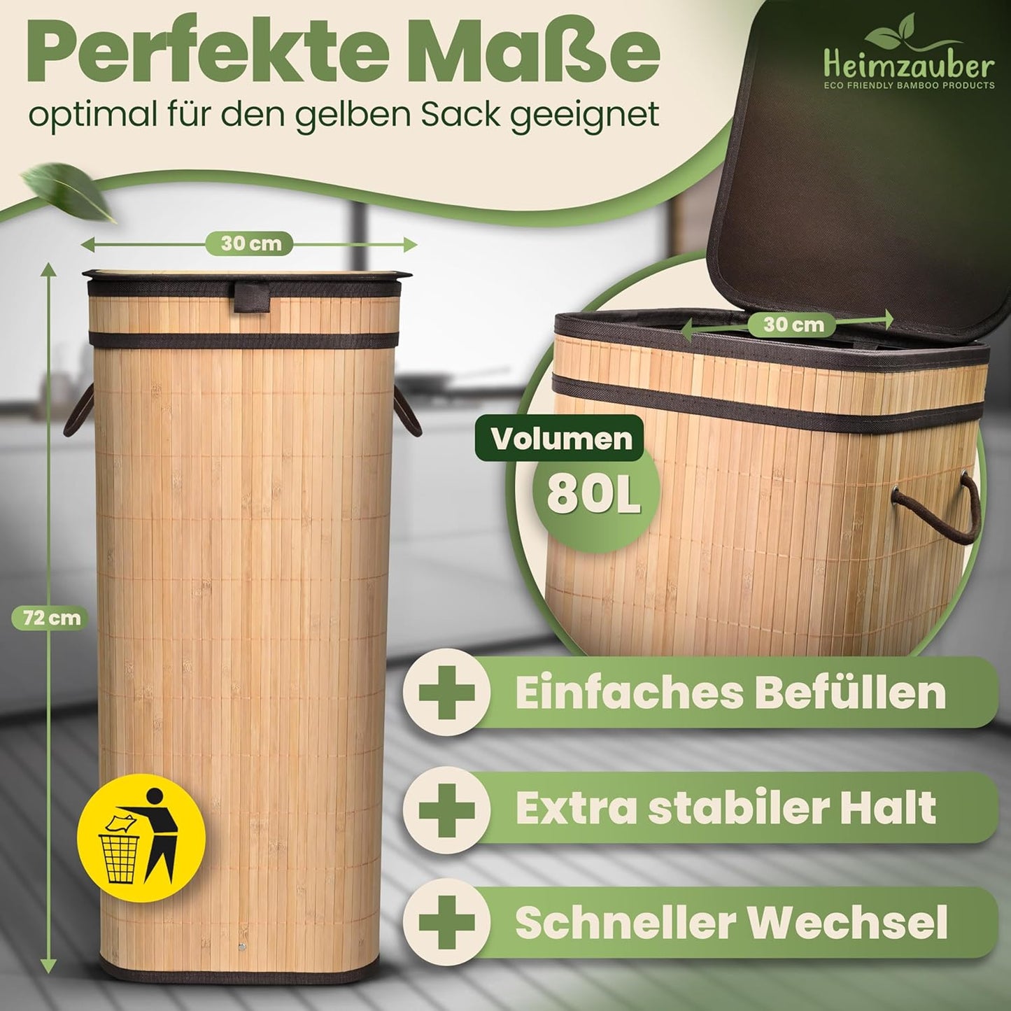 Müllsackständer für Gelben Sack