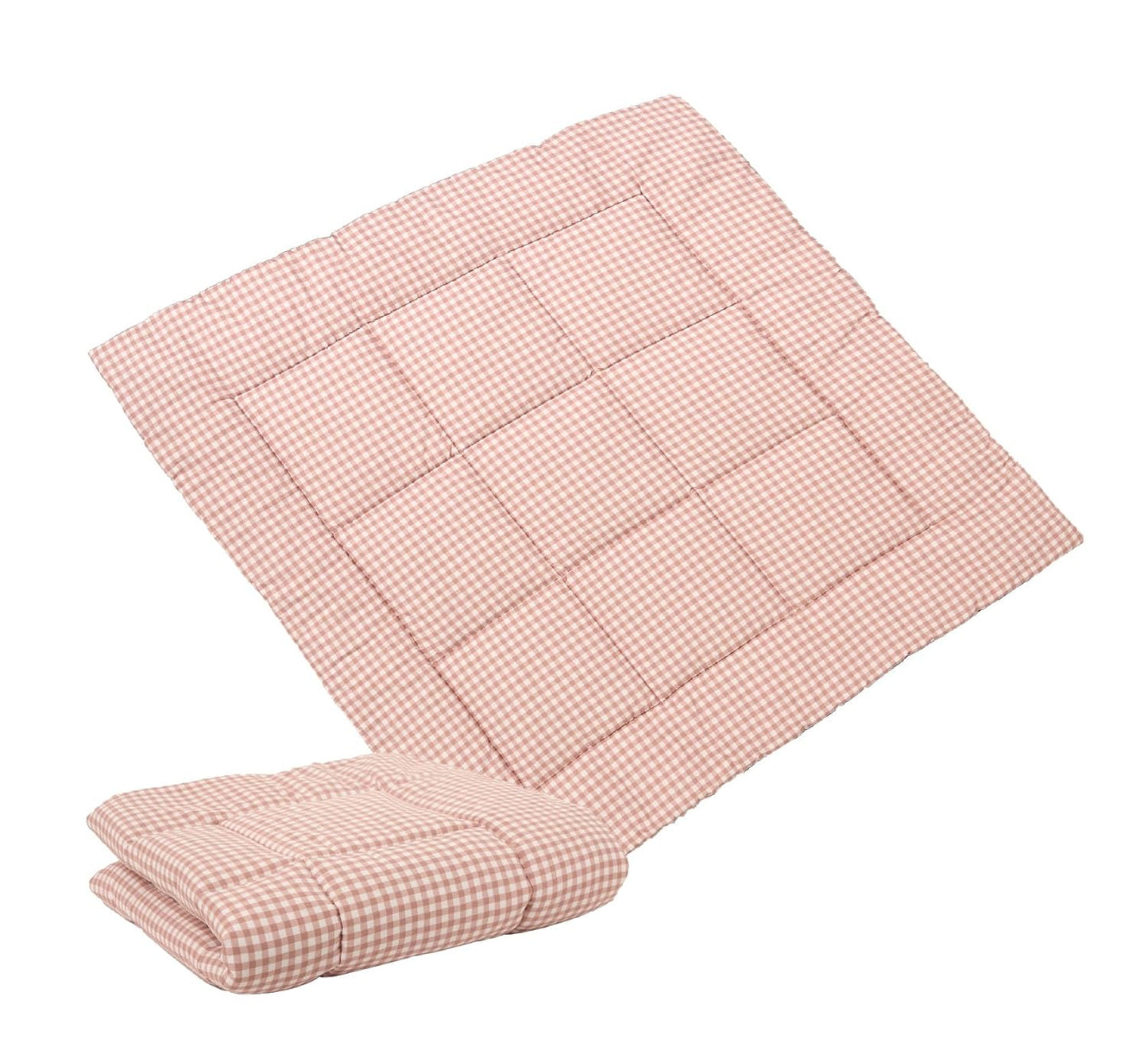 Krabbeldecke, Dusty Rose 100x100 (Quadratisch)