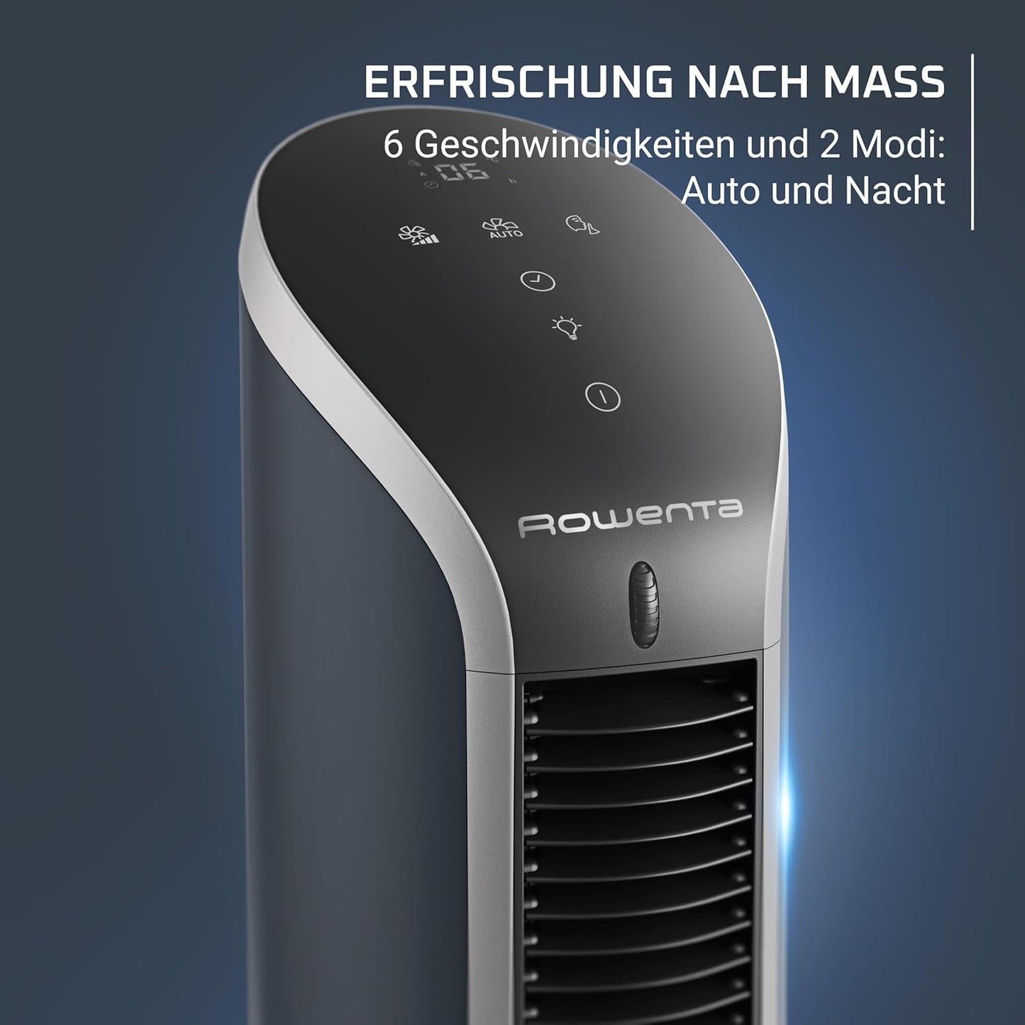 Eole Compact VU6220 Turmventilator, Turmventilator Tisch - 6 Geschwindigkeitsstufen