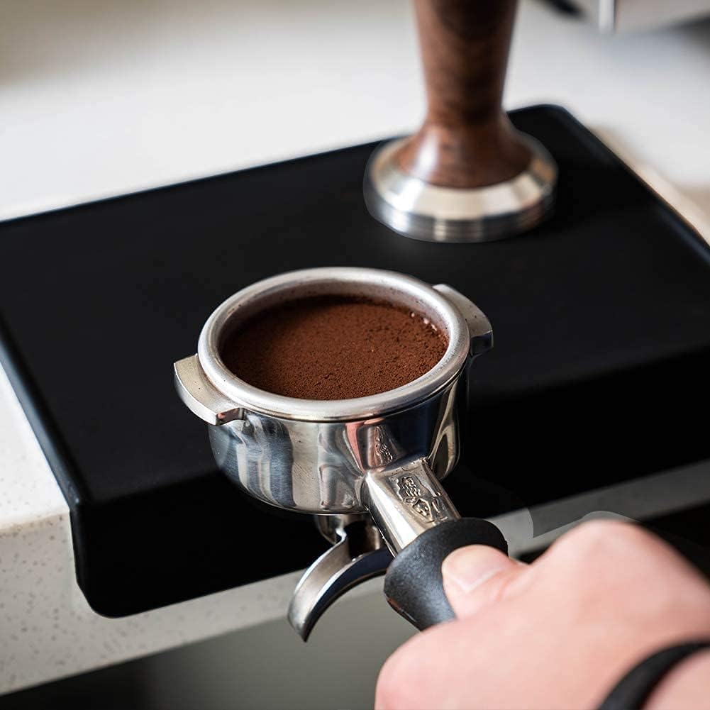 Espresso-Tampermatte, Schwarz