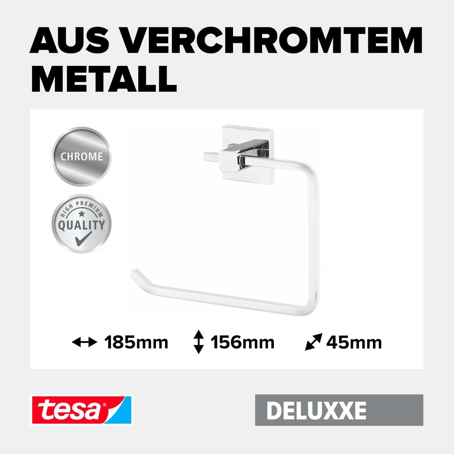 Deluxxe Handtuchring, ohne Bohren, Handtuchring