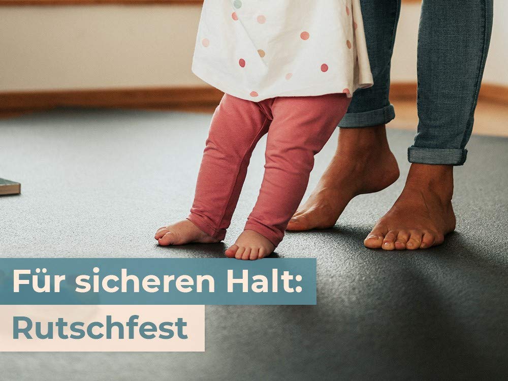 Anti-Rutsch-Krabbelmatte (180x240 cm), Blau 180x240 cm (1er Pack)