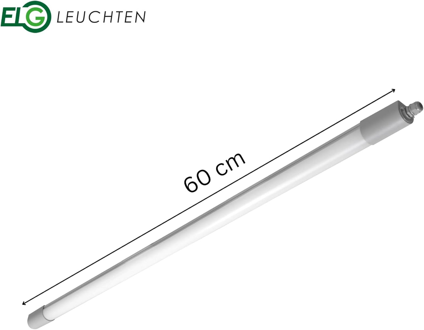 LED Feuchtraumleuchte, 1 Stück/60cm