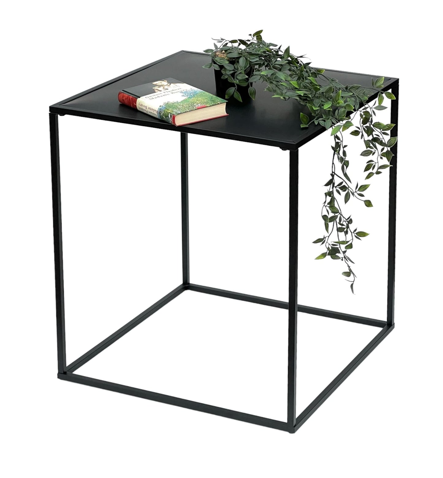 Moderner Metall-Couchtisch, 60 cm