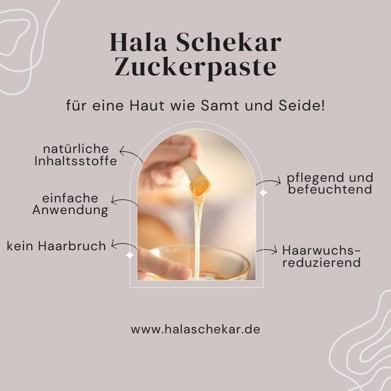 Orientalische Zuckerpaste mit Wärmegerät
