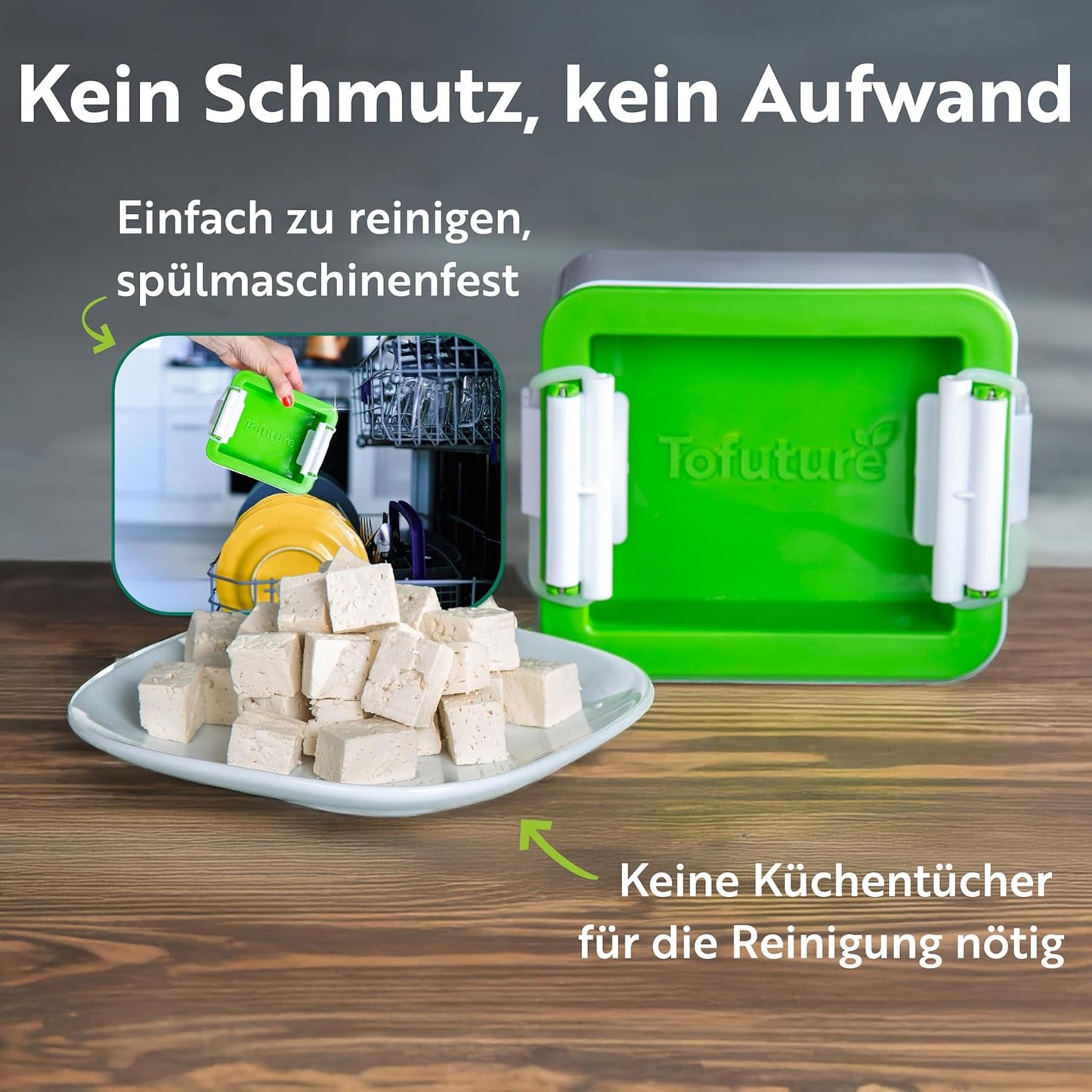 Tofupresse, spülmaschinenfest