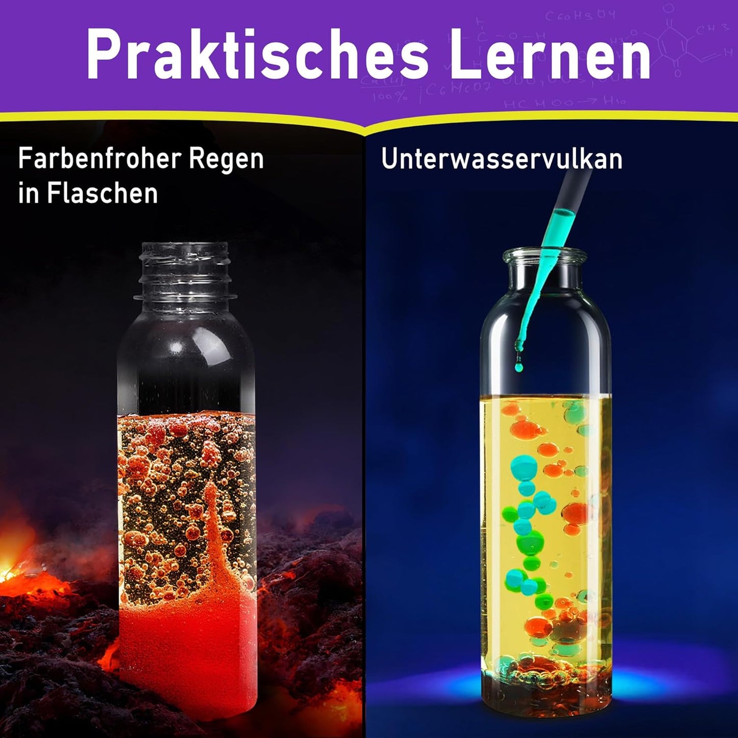 Experimentierkasten mit 60+ Wissenschaftsprojekten, 60+ Experimente