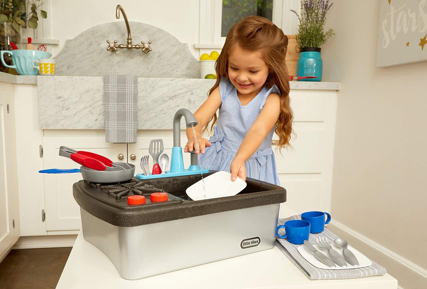 First Sink & Stove, Sink & Stove