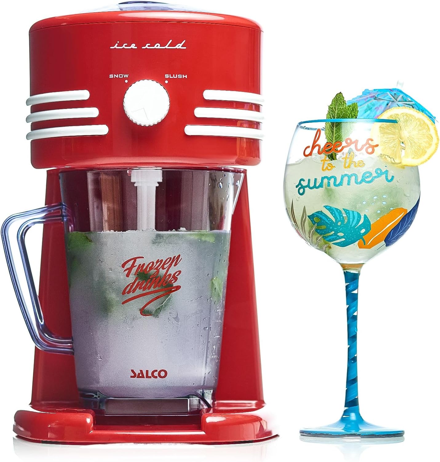 Slush-Eis-Maschine im Retro-Design