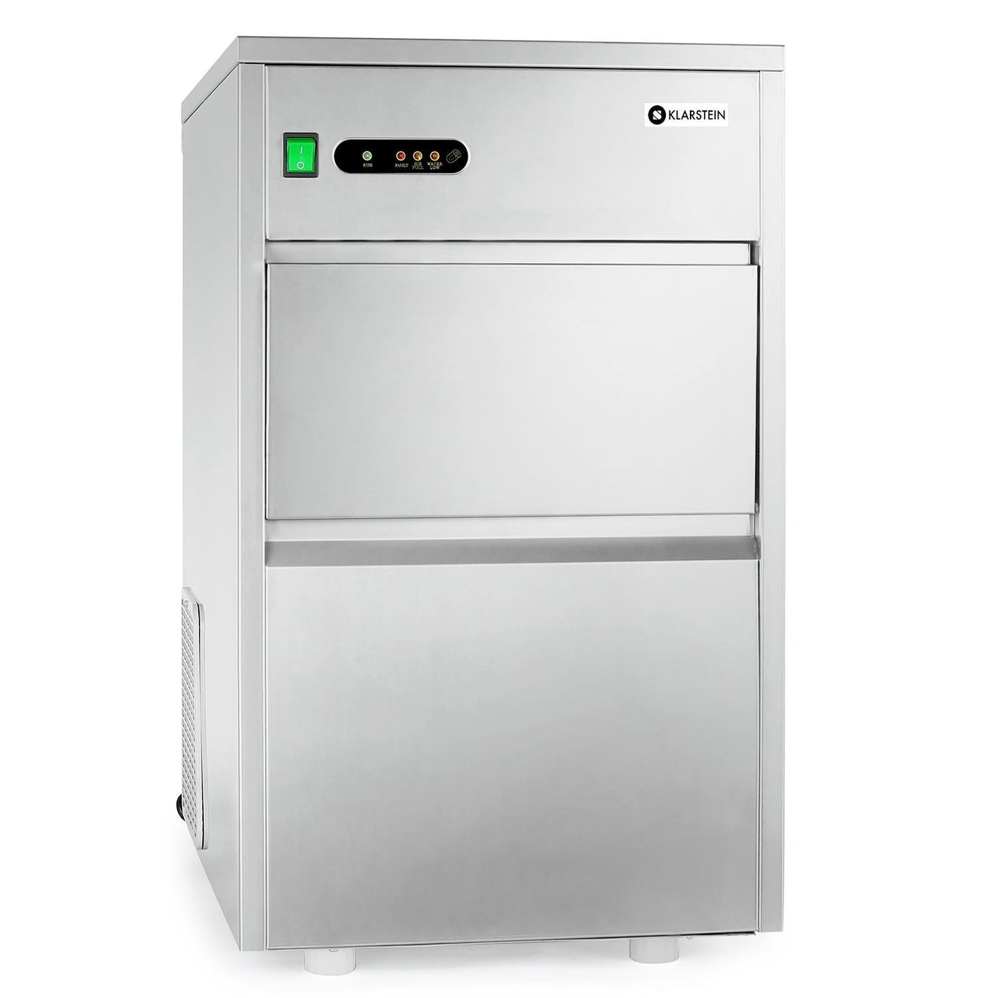 Eiswürfelmaschine Powericer XXL, 25kg/24H Silber