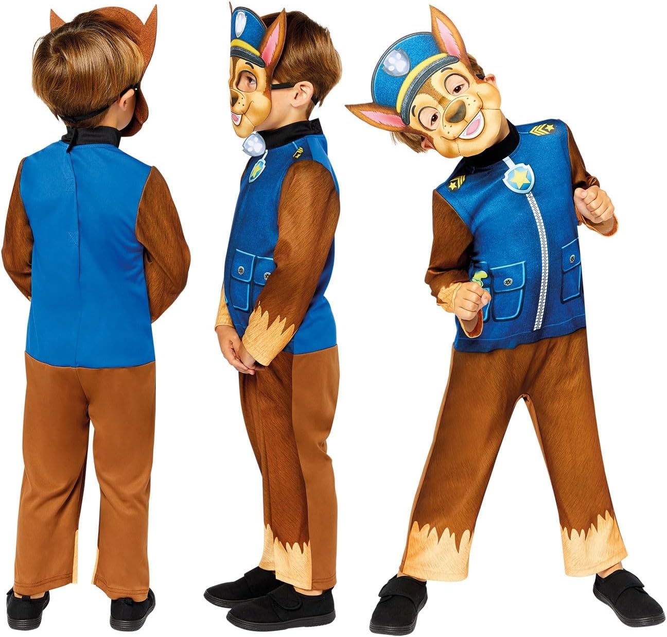 Chase Paw Patrol Kinderkostüm, 3-4 Jahre