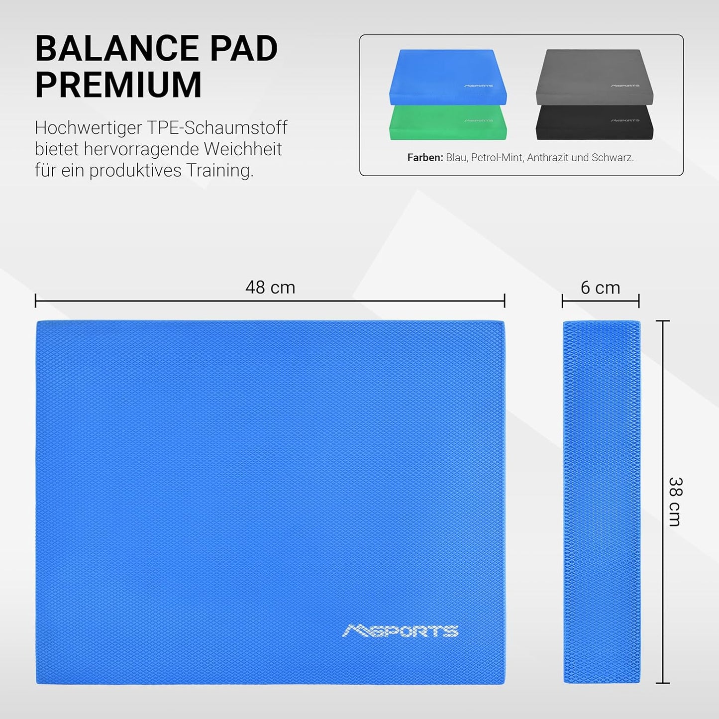 Balance Pad, Blau