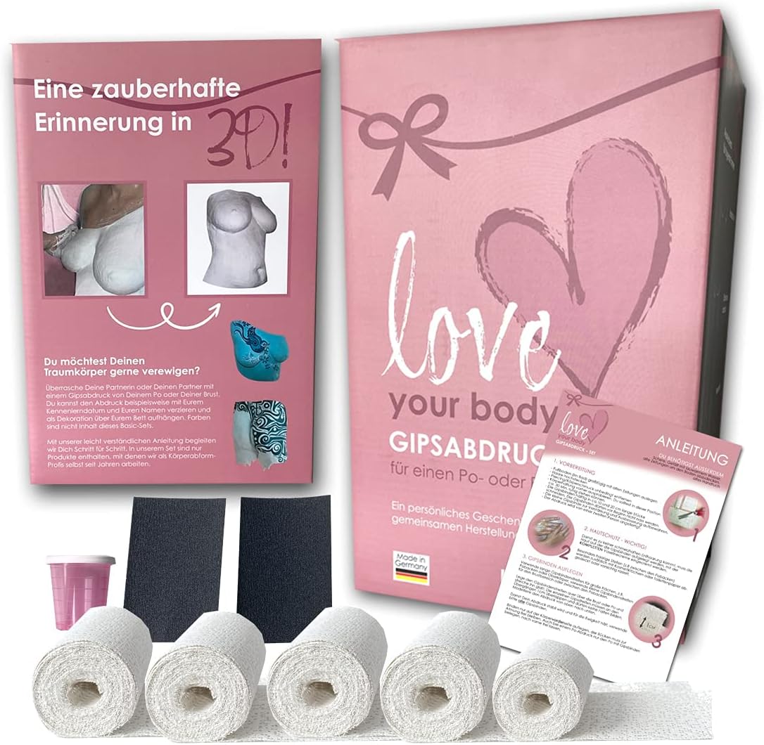 3D Gipsabdruck-Set für Paare
