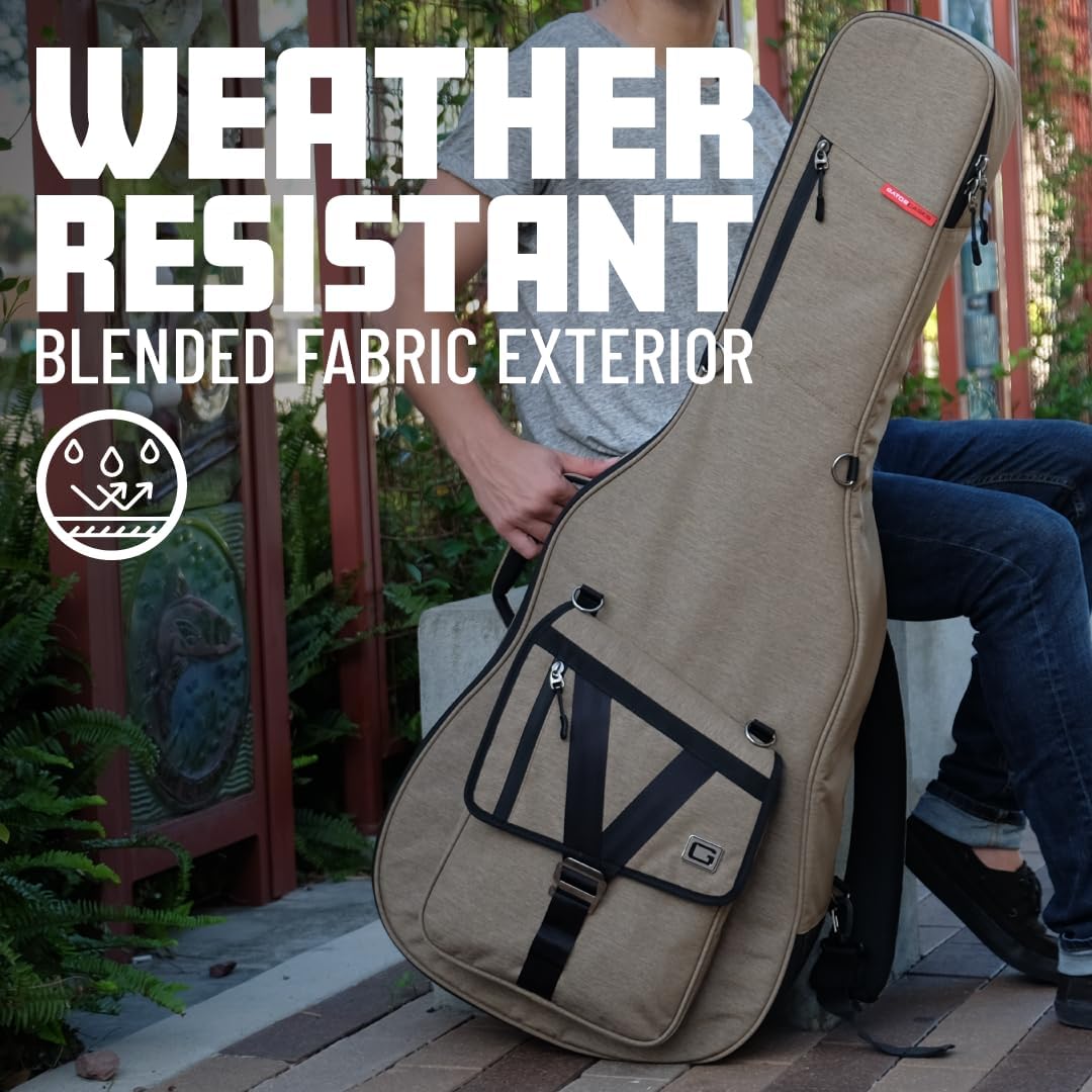 Gitarrentasche, Braun Akustische Gitarre
