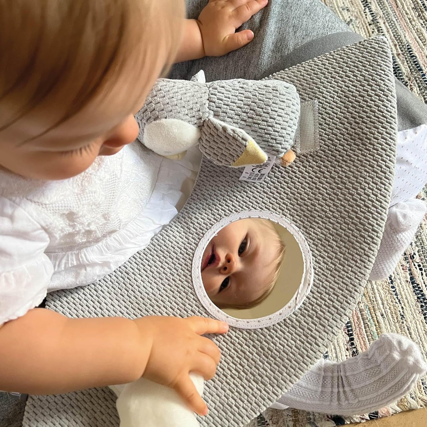Aufblasbarer Sit-Me-Up Babysitz Penguin mit abnehmbarem Tablett