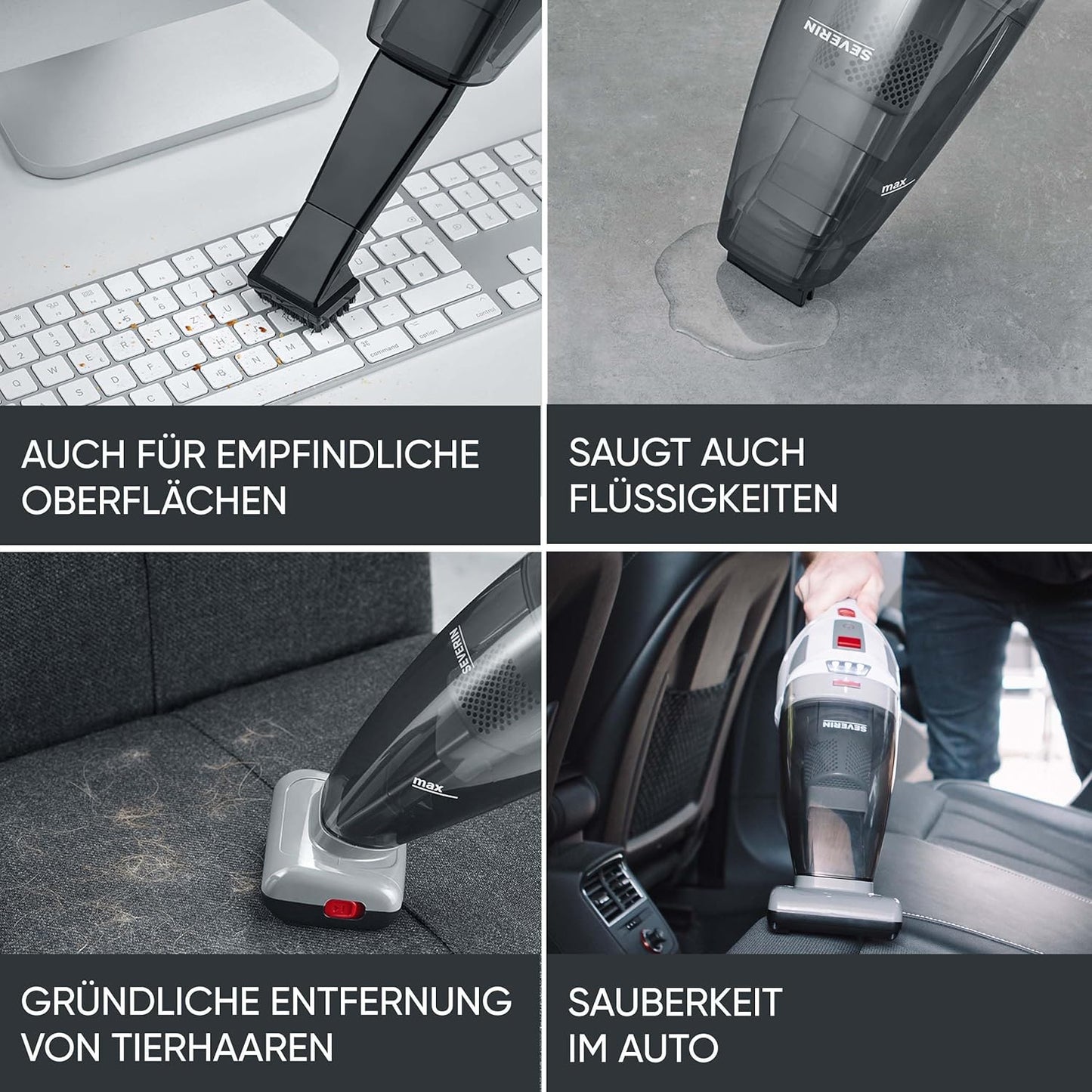 4-in-1 Akku-Handstaubsauger HV 7146