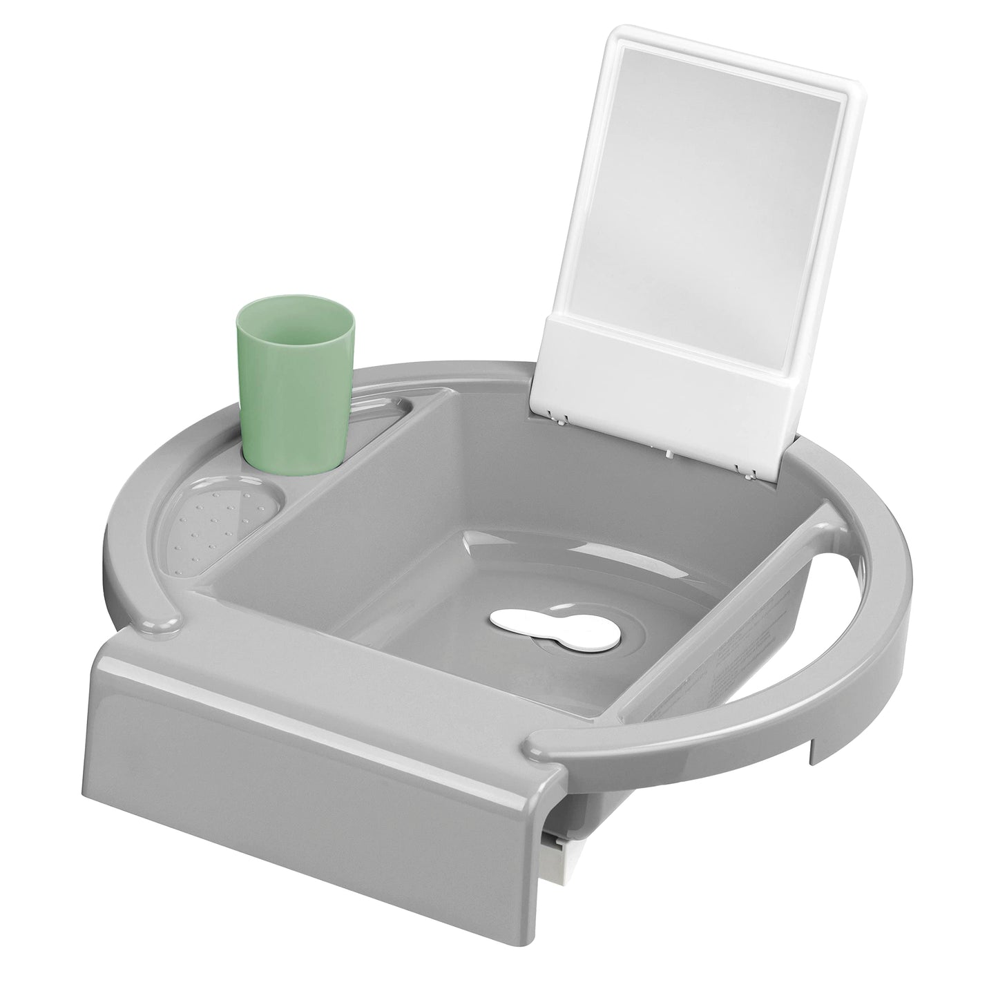 Kiddy Wash Kinderwaschbecken für Badewanne, grau