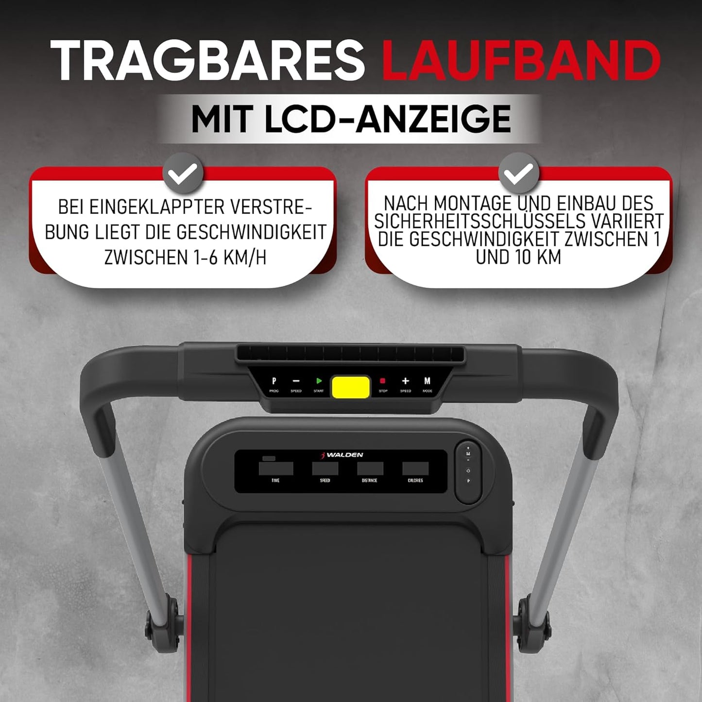 Klappbares Heim-Laufband, 1