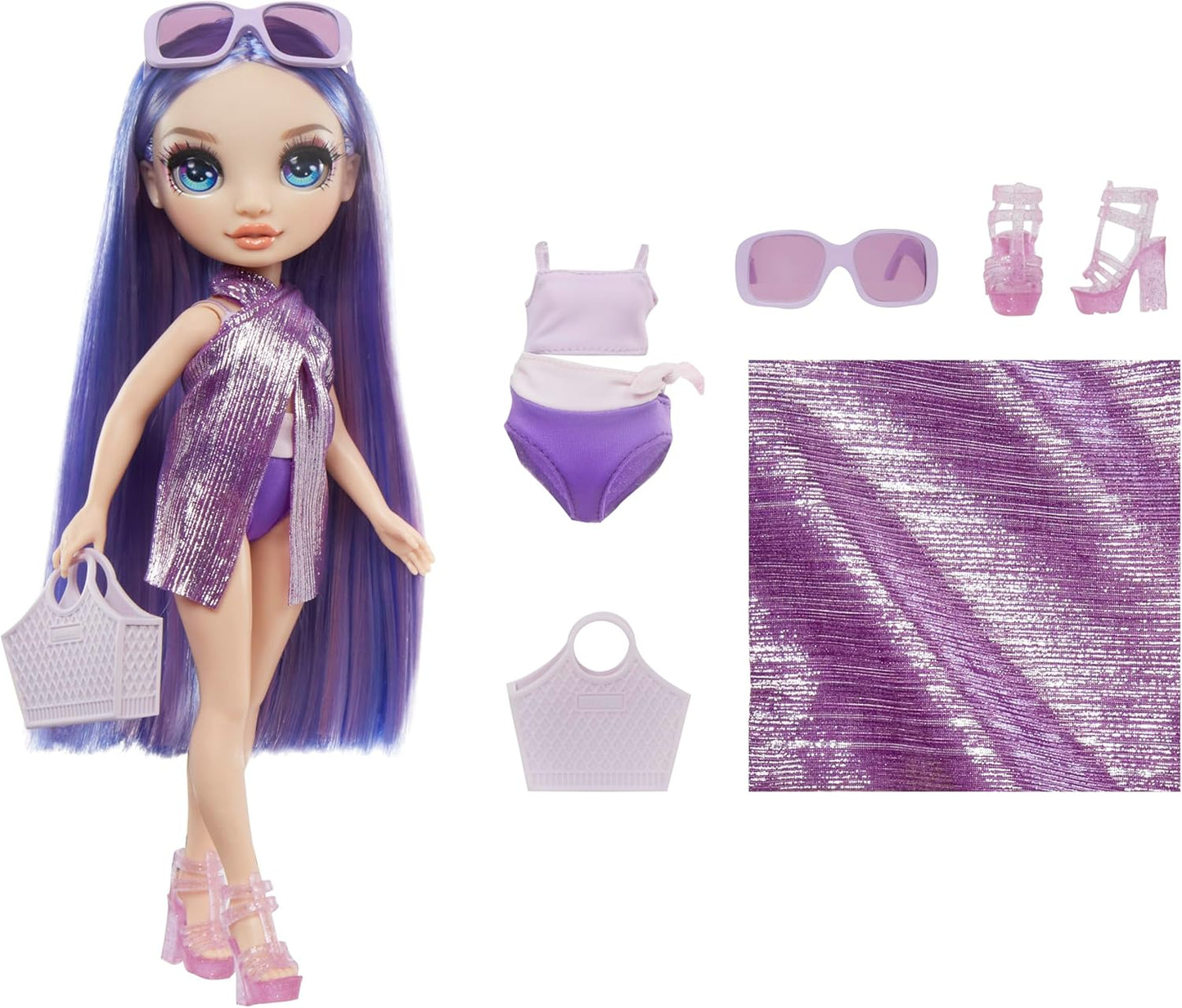 Swim & Style Fashion Doll- Violet, Violet