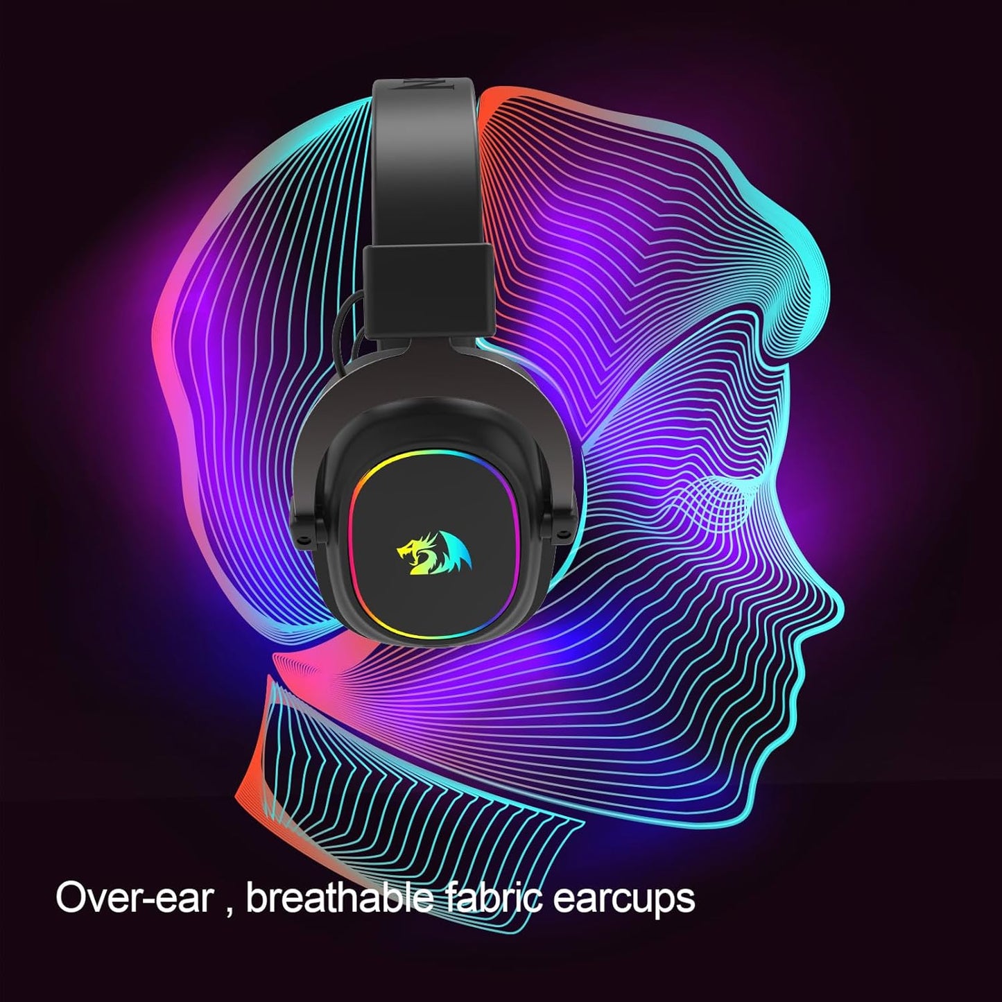 Gaming-Headset, Schwarz (Anime)