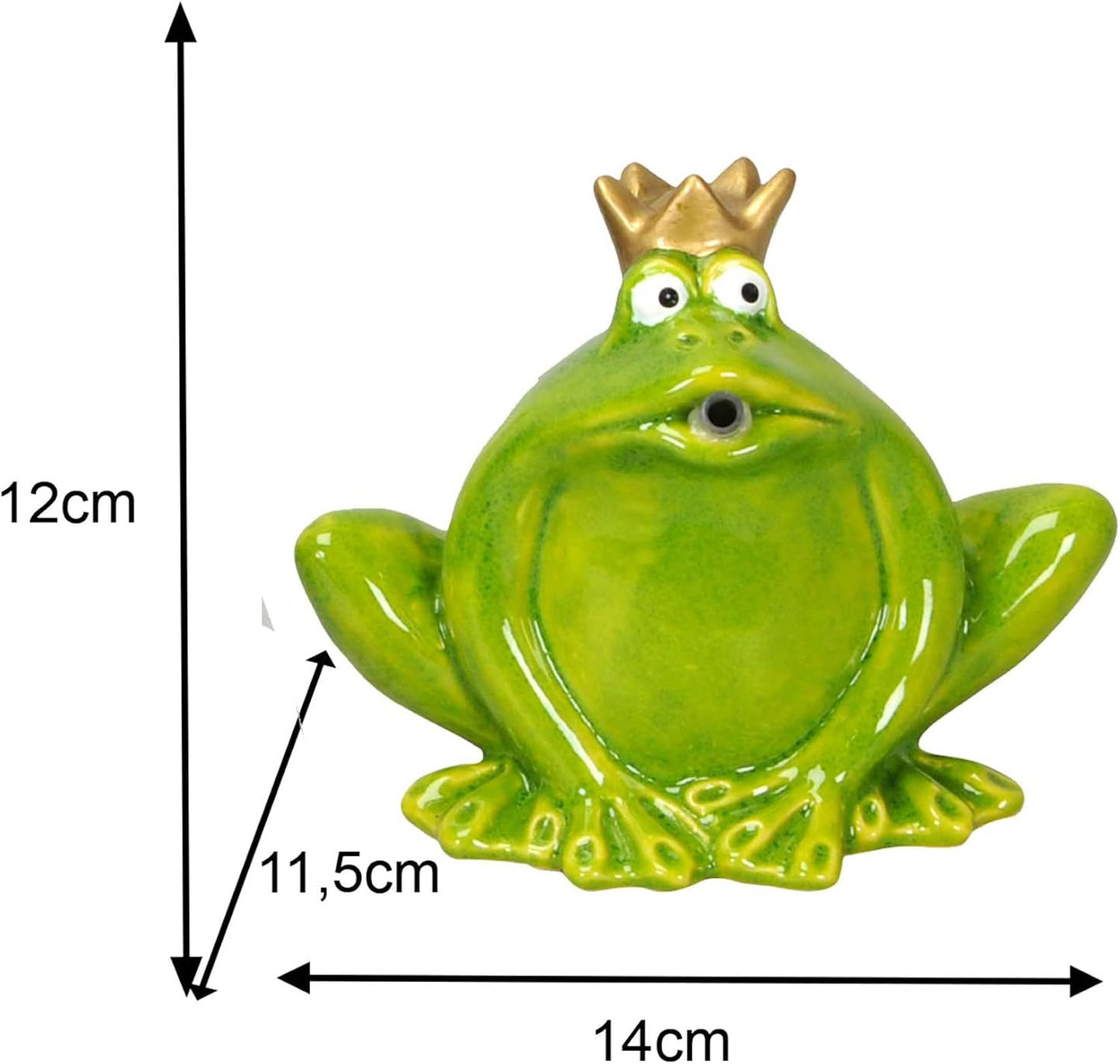 Solar-Wasserspeier Frosch