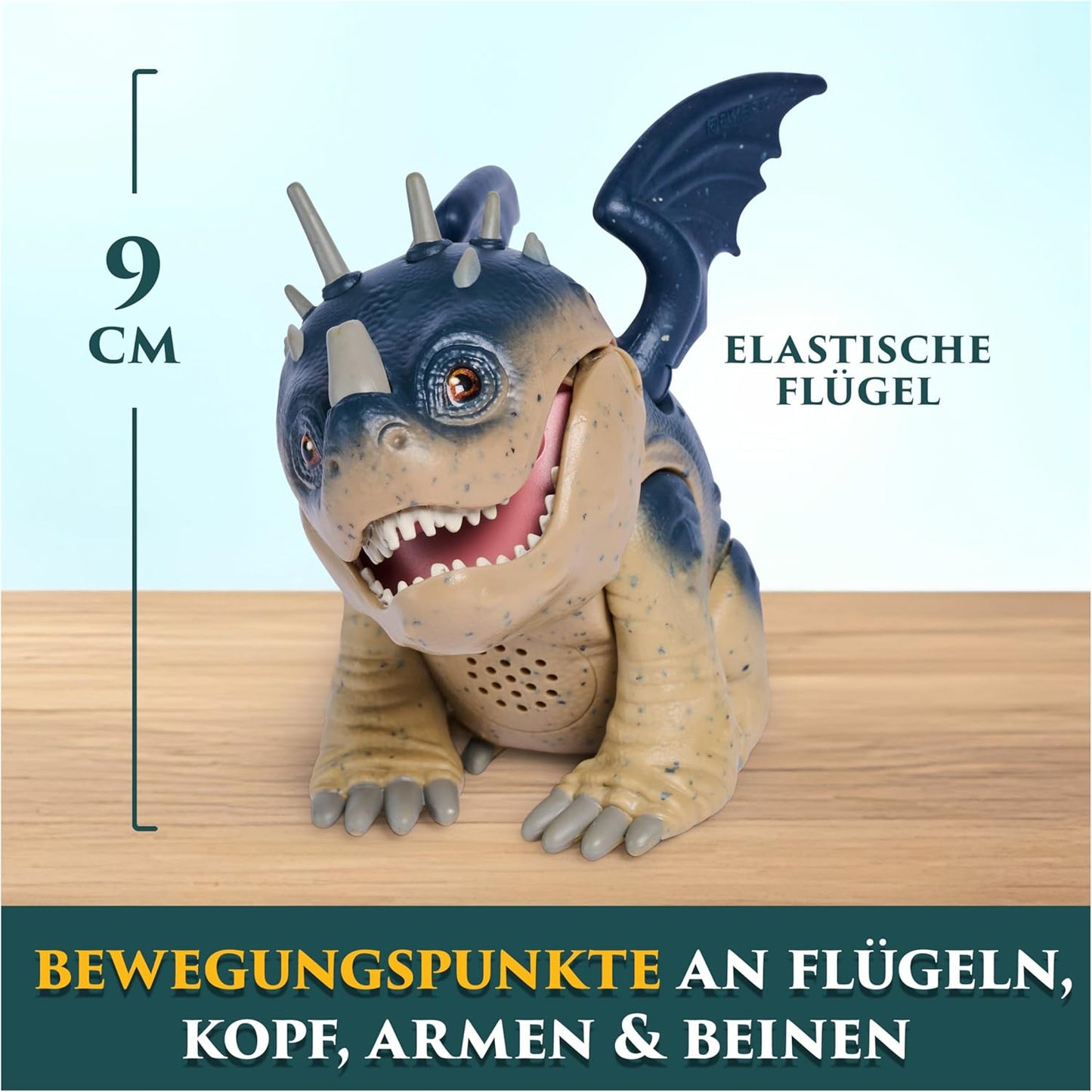 Drachenzähmen leicht gemacht - Interaktiver Mini-Drache Fleischklops, Toy