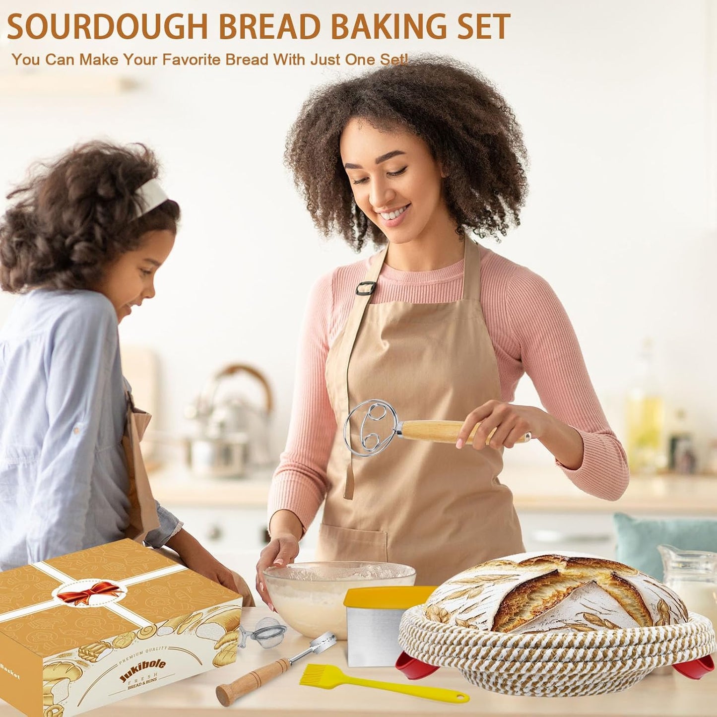 Gärkörbchen-Set für Brotbacken