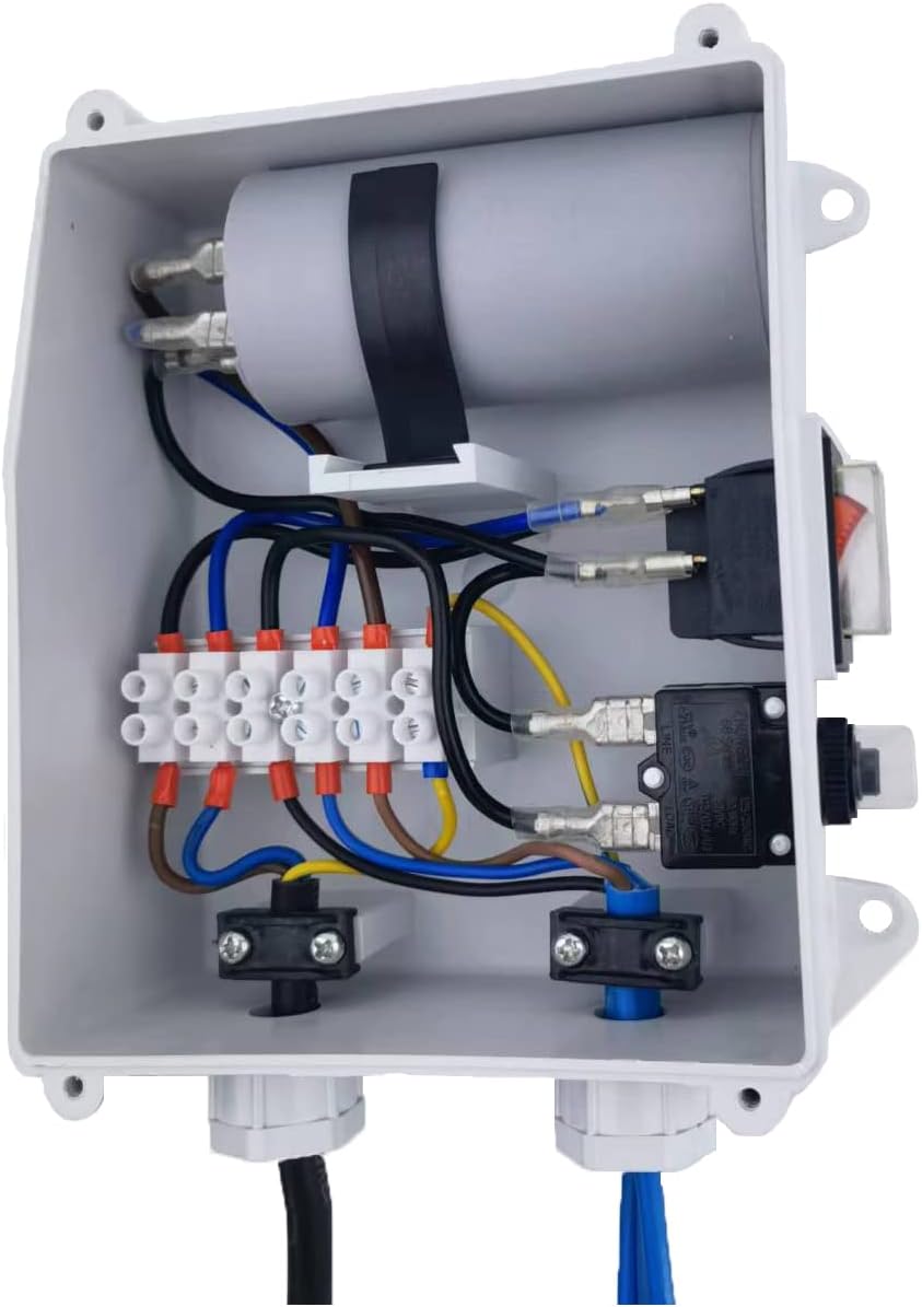 Tiefbrunnenpumpe mit Pumpensteuerung, 0.55kw 63M 25mm