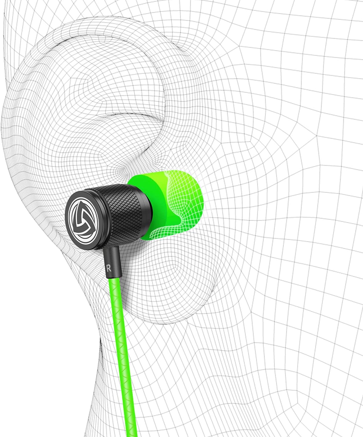 In-Ear-Kopfhörer, 3.5 mm Grün