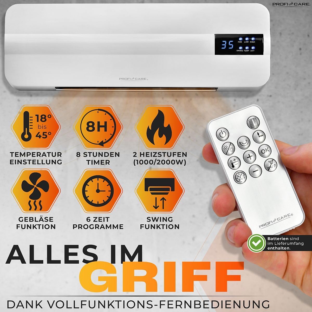 Wandheizlüfter PC HL 3116
