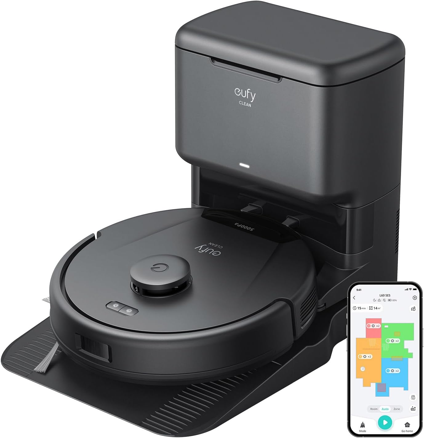 Saugroboter mit Absaugstation L60, L60 SES