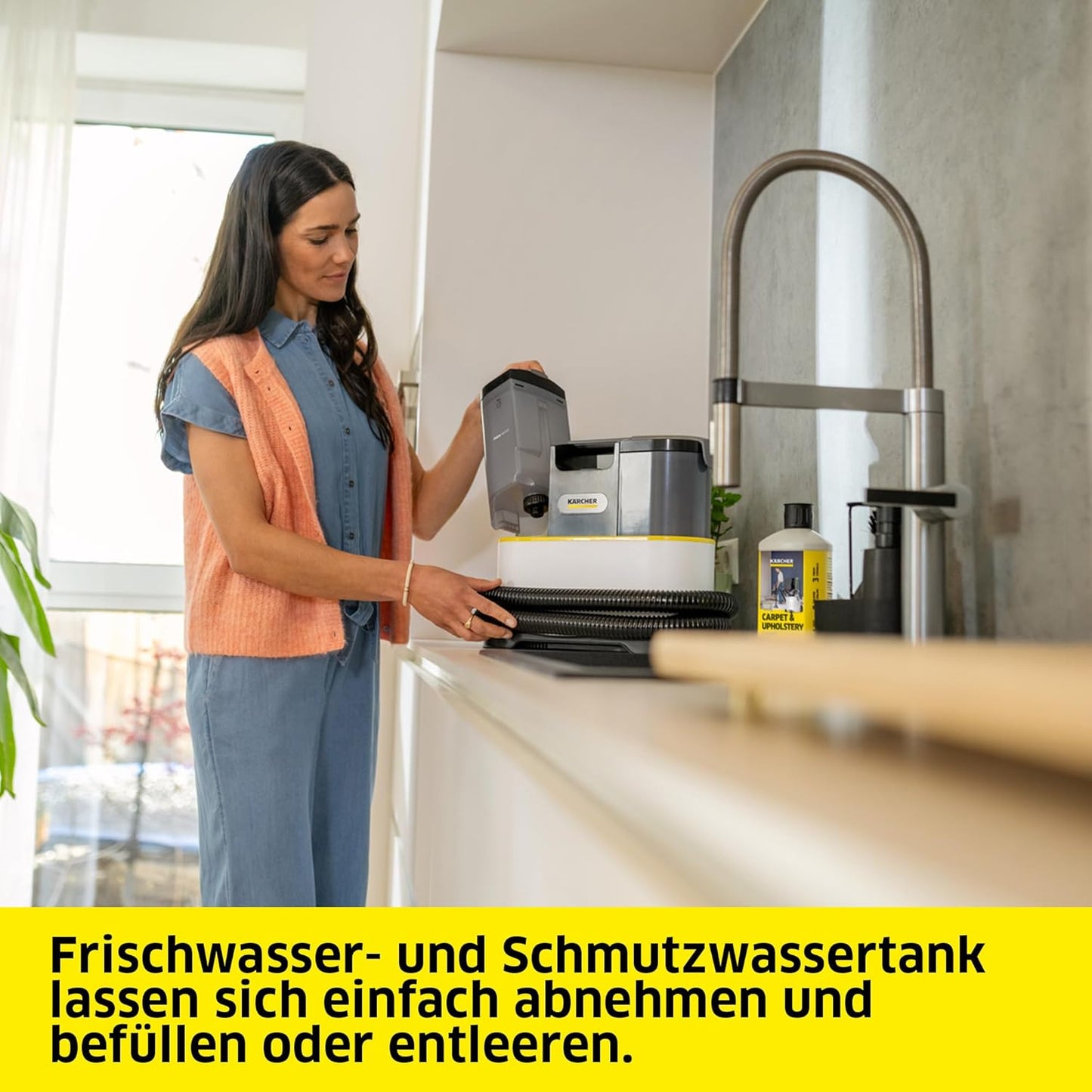 Waschsauger SE 2 Spot Care mit Zubehör-Set