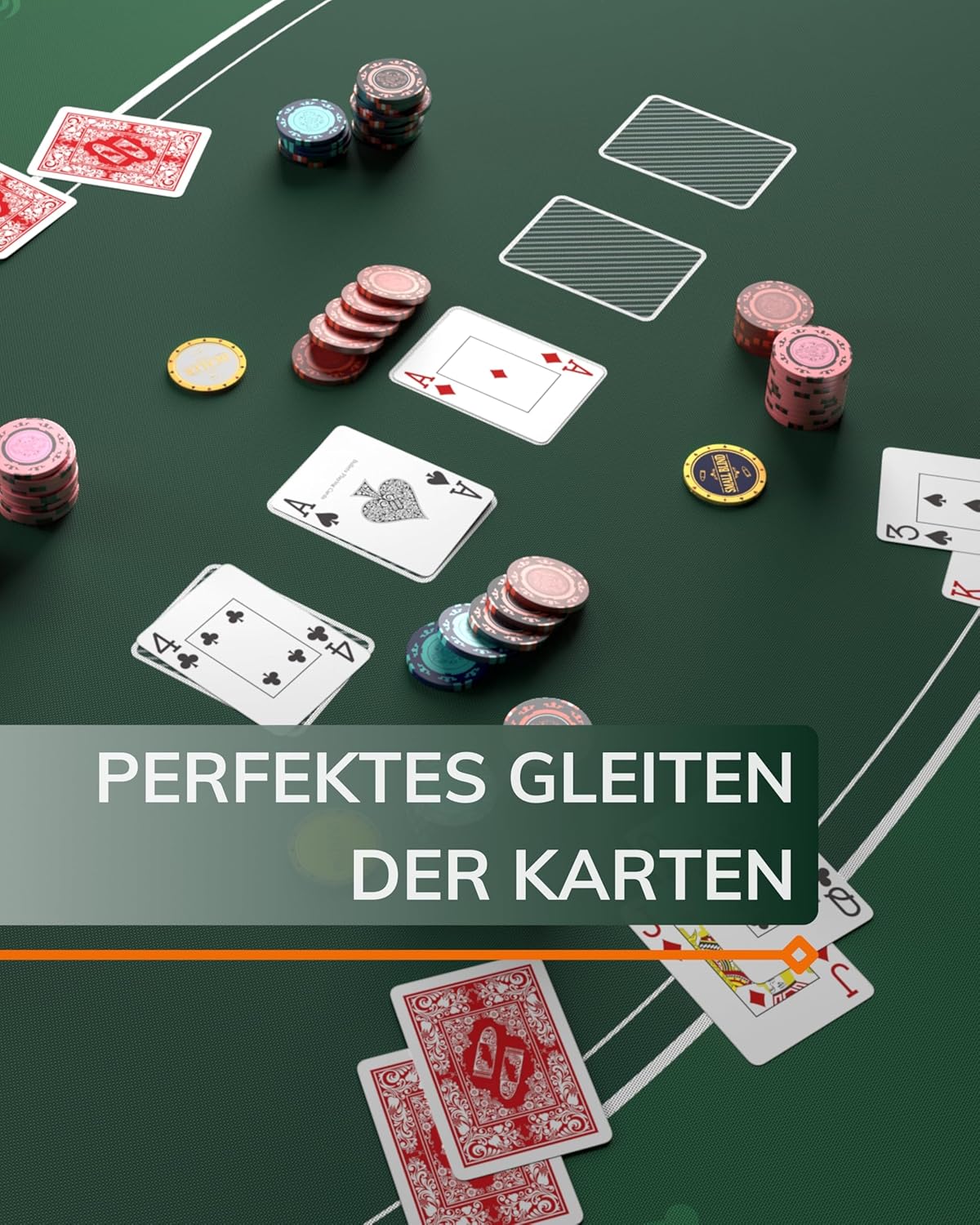 Designer Pokermatte, 100x60cm