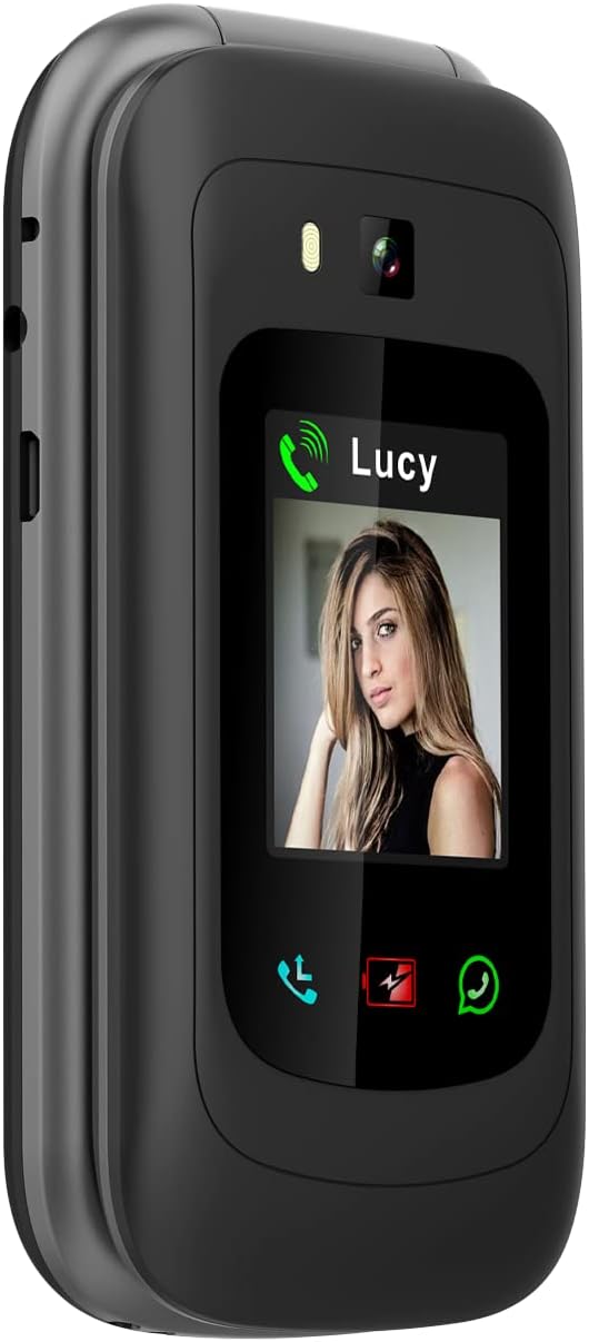 4G Senior Flip Handy mit Notfallhilfe-Taste, solo