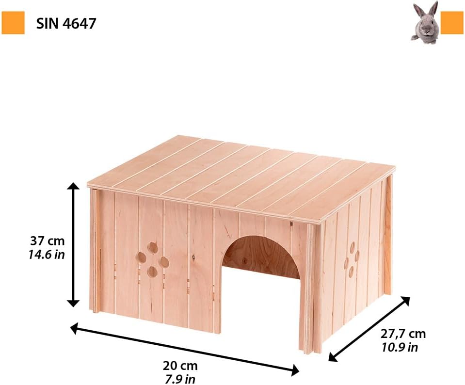 Nagerhaus Sin 4647, 37 x 27.7 x 20 cm.