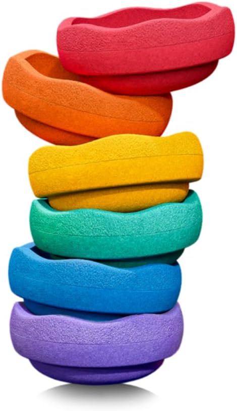 Balanciersteine für Kinder, Rainbow Classic 6