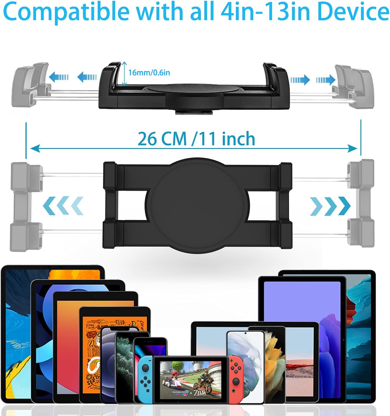 Tablethalter für Auto & Laufband