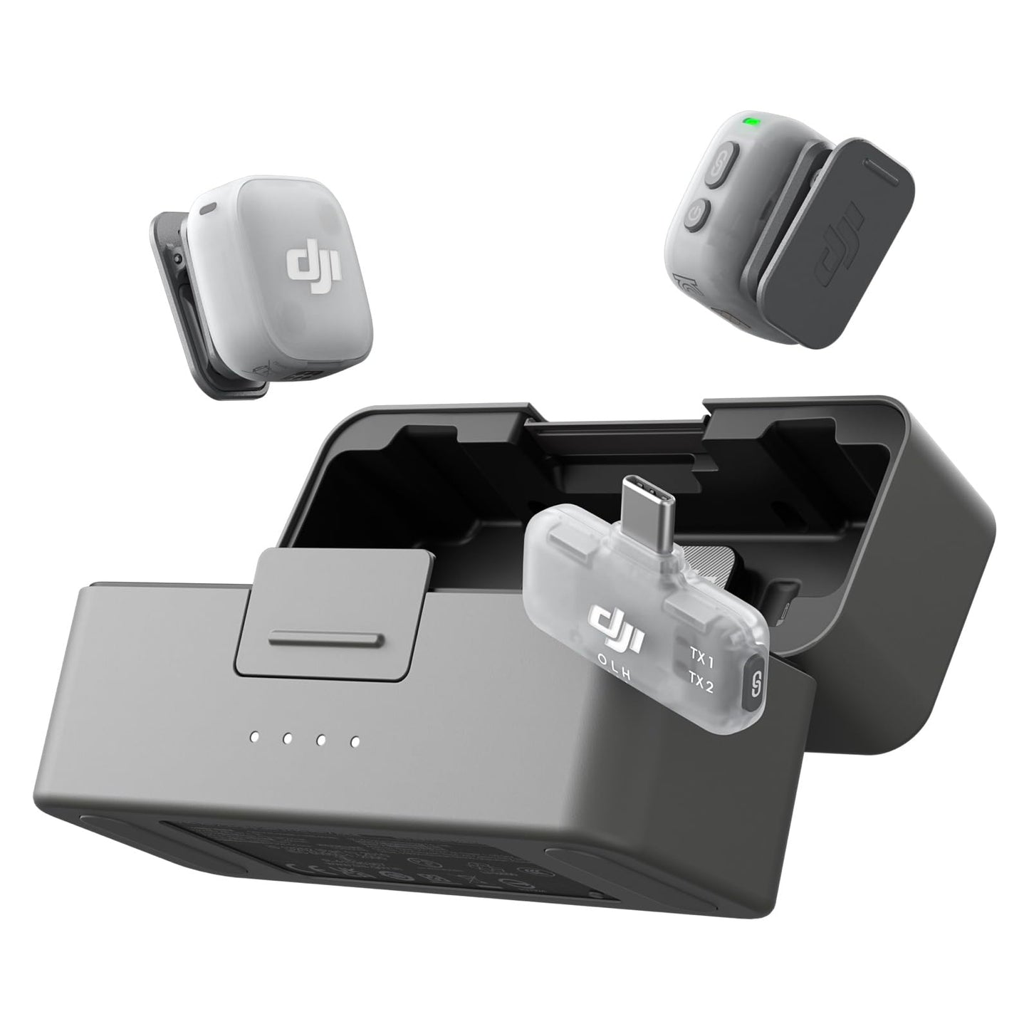 Mic Mini 2, Mobile Creator DJI Mic Mini 2 (2 TX + 1 Mobile RX + Ladeschale)