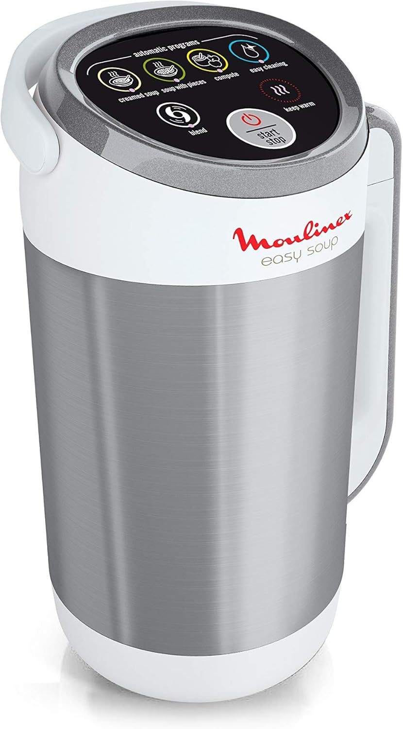Easy Soup Mixer mit Heizfunktion, Silber, Einzigartig