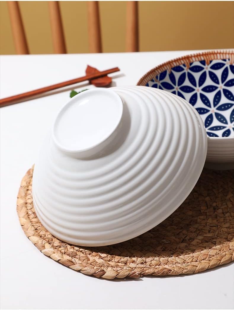Ramen Schüssel Set mit Löffel & Stäbchen für 2 Personen, H