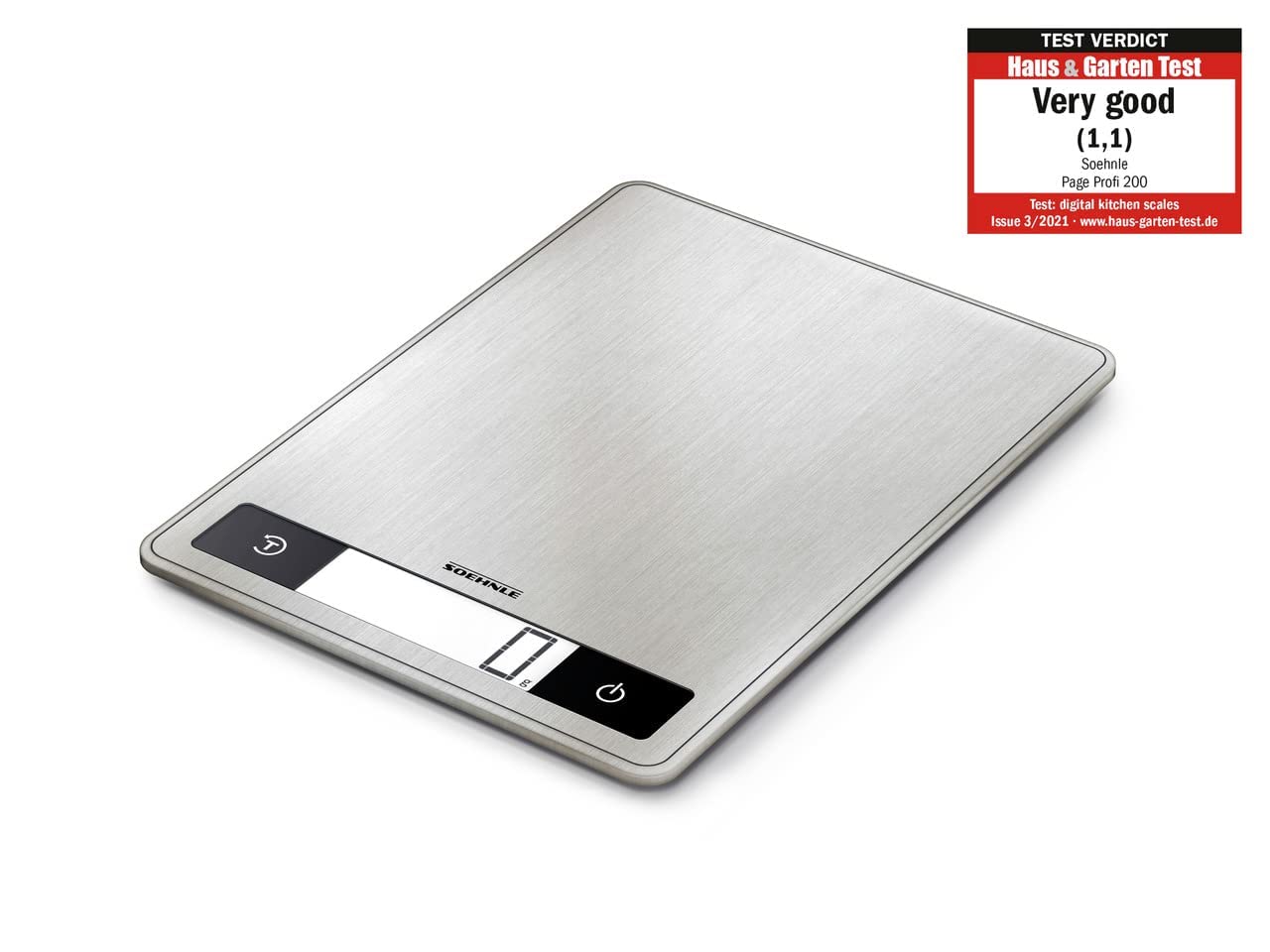 Page Profi 200 - Digitale Küchenwaage, Silber