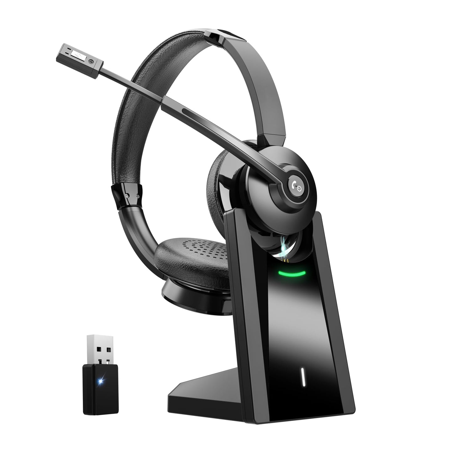 Bluetooth Headset mit Ladestation