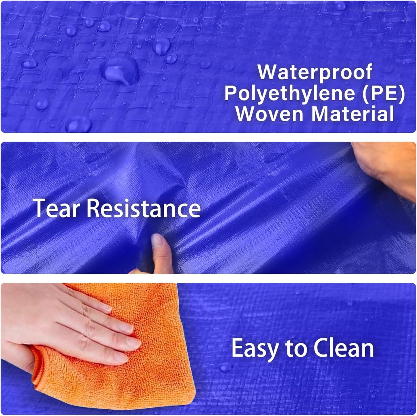 Umzugstaschen Set, 4-Pack (100 L) Blau